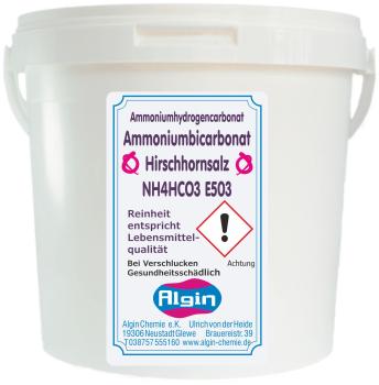 Ammoniumbicarbonat 1 kg im Eimer